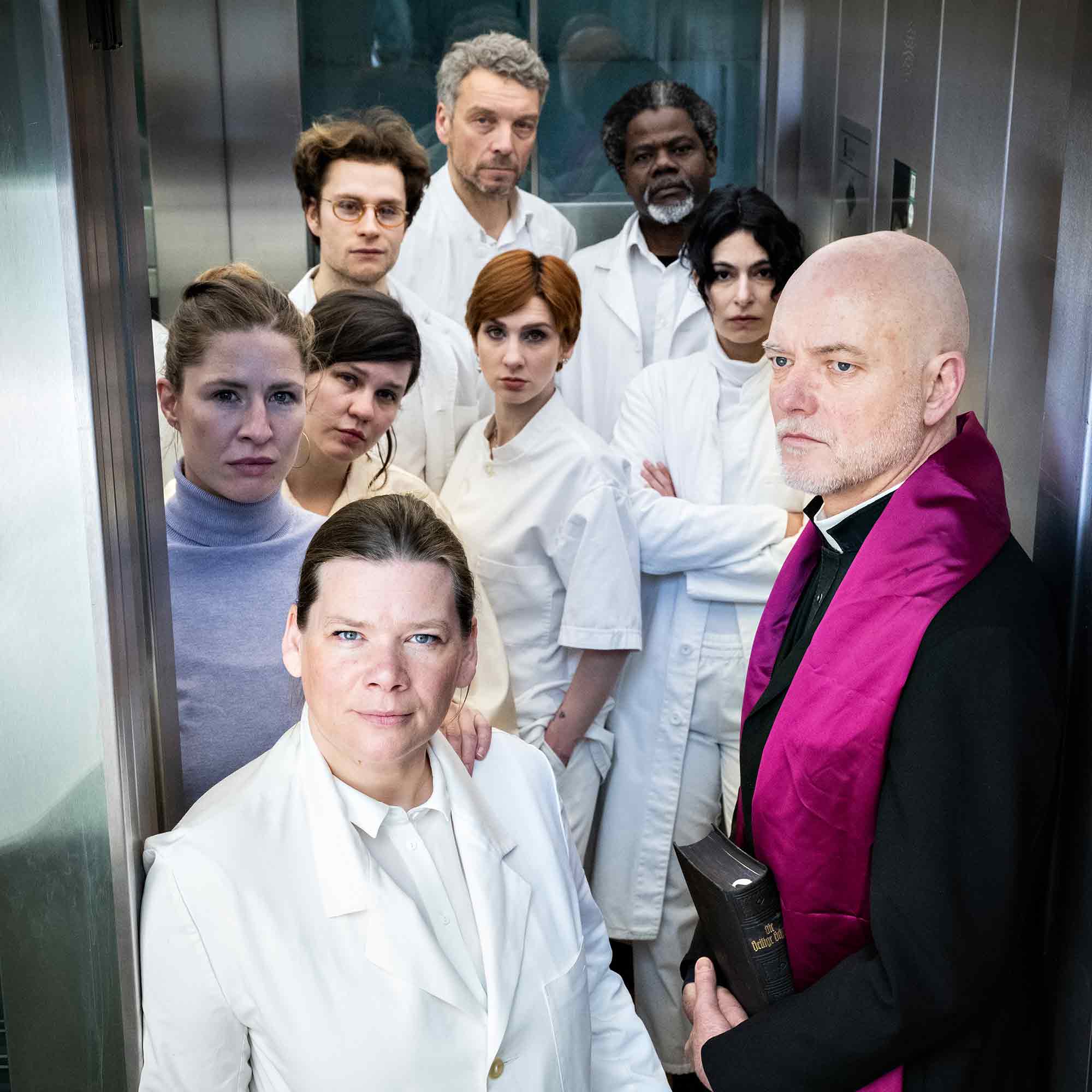 Theater und Orchester Heidelberg: »Die Ärztin«, Moralthriller von Robert Icke nach »Professor Bernhardi« von Arthur Schnitzler, 1. März 2025 Theater und Orchester Heidelberg: »Die Ärztin«, Moralthriller von Robert Icke nach »Professor Bernhardi« von Arthur Schnitzler, 1. März 2025