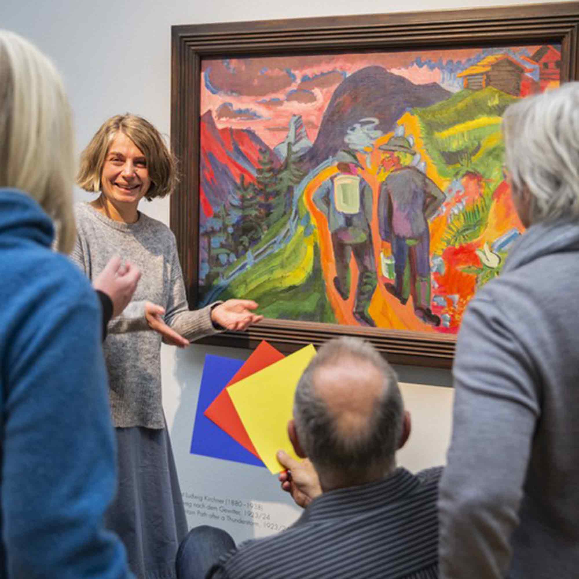 &raquo;Farben fühlen&laquo;, Inklusiver Rundgang – achtsam Kunst im LWL Museum für Kunst und Kultur entdecken, 7. März 2025