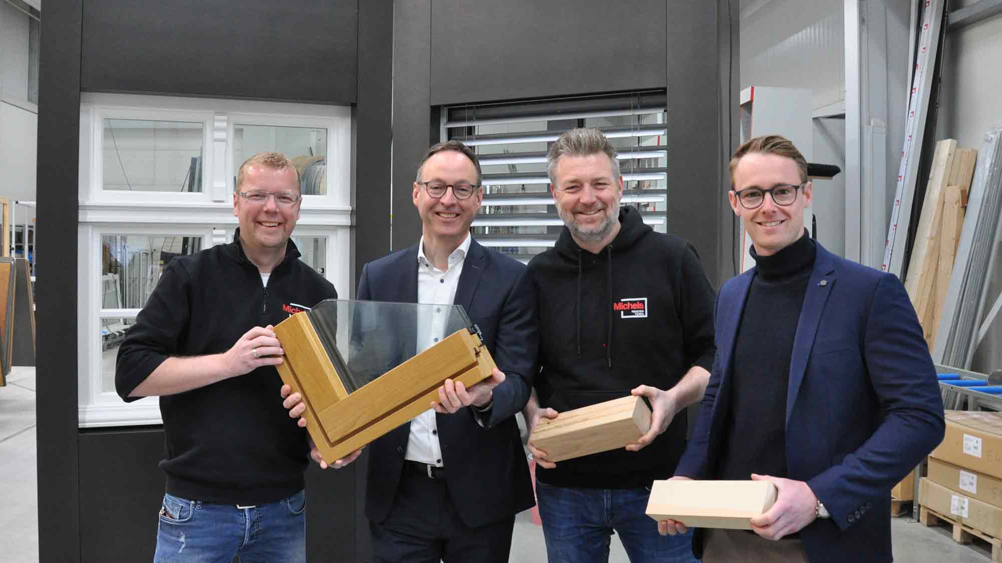 Rheda Wiedenbrück: &raquo;Viertelvoracht – das Unternehmerfrühstück&laquo; – zu Besuch bei Michels Fenster Türen