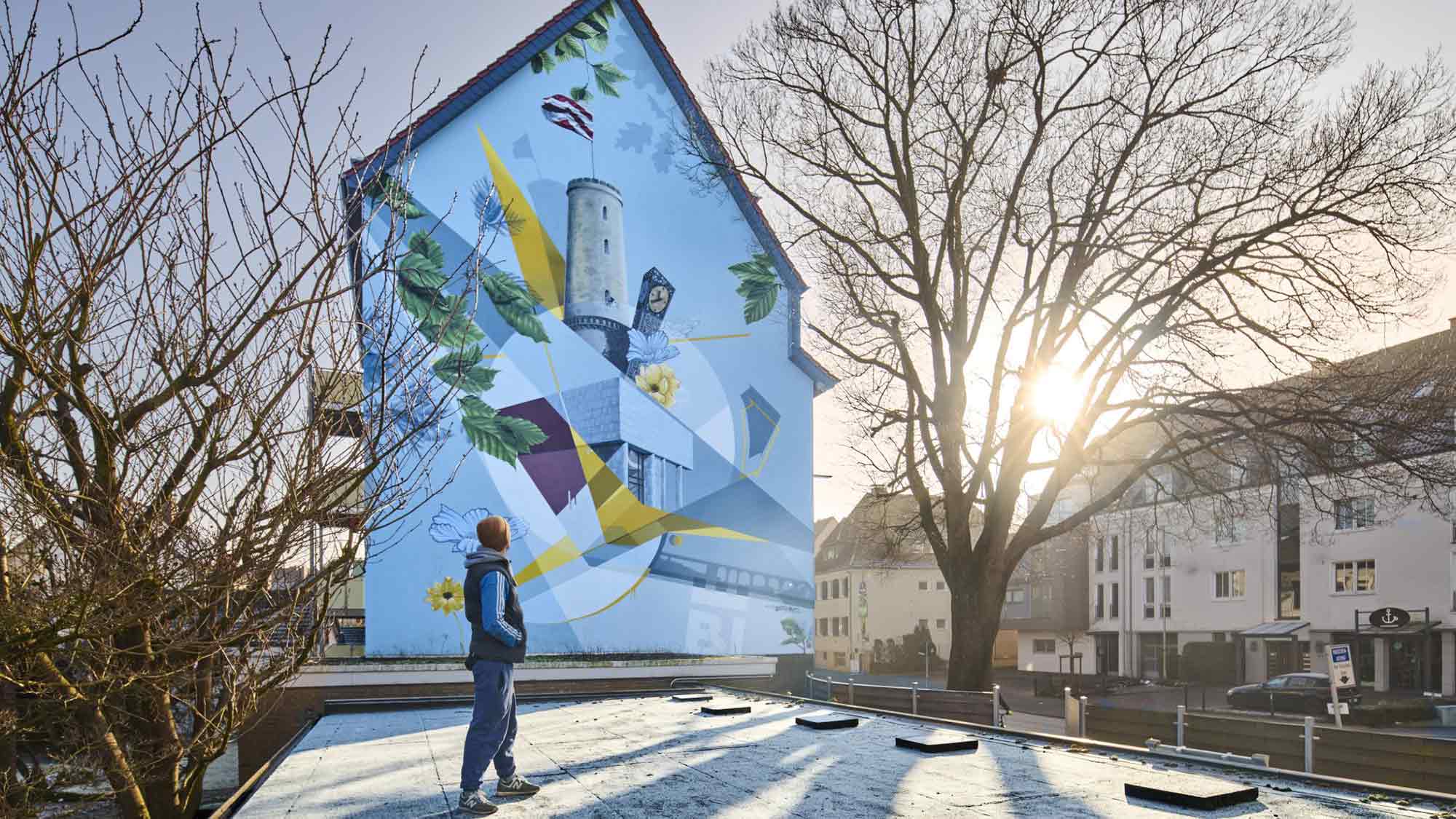 &raquo;Farbe & Beton&laquo; – LWL zeigt Fotografien von Wandbildern (Murals) am Hawerkamp in Münster, 8. bis 20. Juni 2025