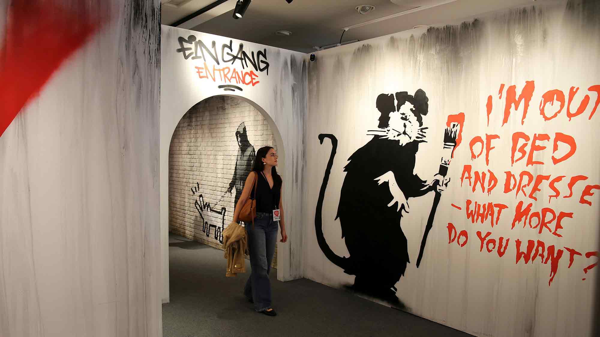 &raquo;House of Banksy Leipzig&laquo;: die neue Pop up Ausstellung in Leipzig, 30. Mai bis 26. Oktober 2025