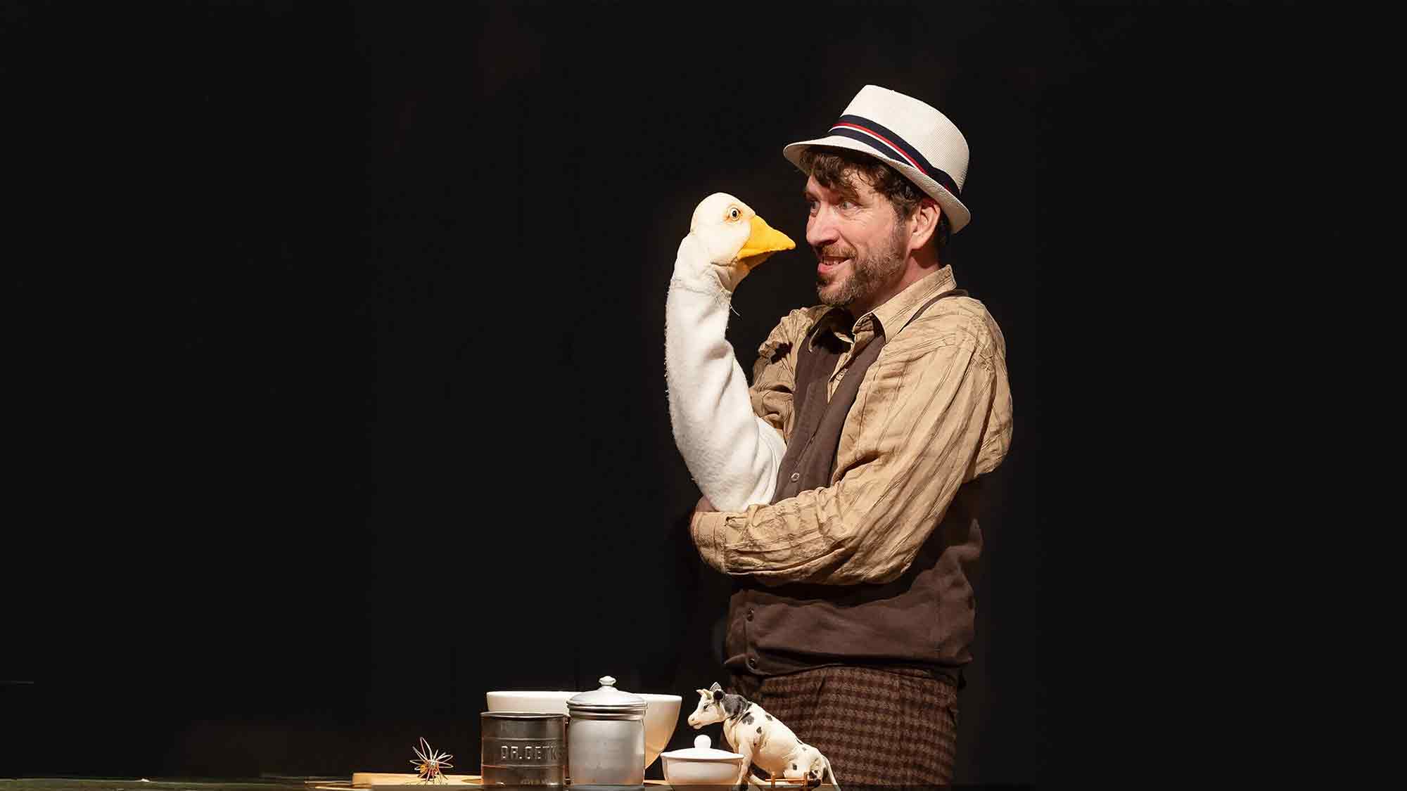 Kindertheaterreiche und Familientheaterreihe &raquo;Roter Hund&laquo; zeigt &raquo;Hans im Glück&laquo;, Münster, 20. Juli 2025