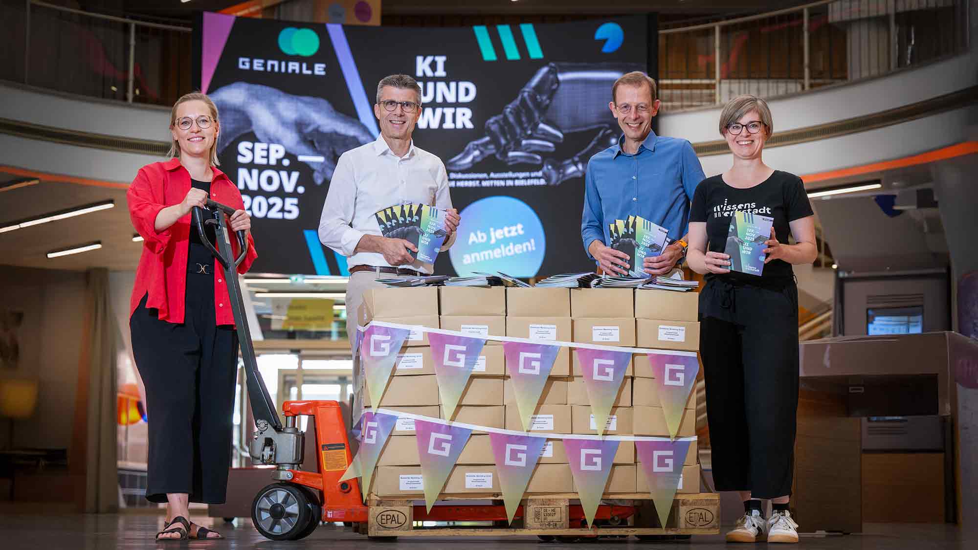 Vom KI Gym bis zur Fake Show – &raquo;Geniale&laquo; Bielefeld in der &raquo;Wissenswerkstadt&laquo;, 6. September 2025