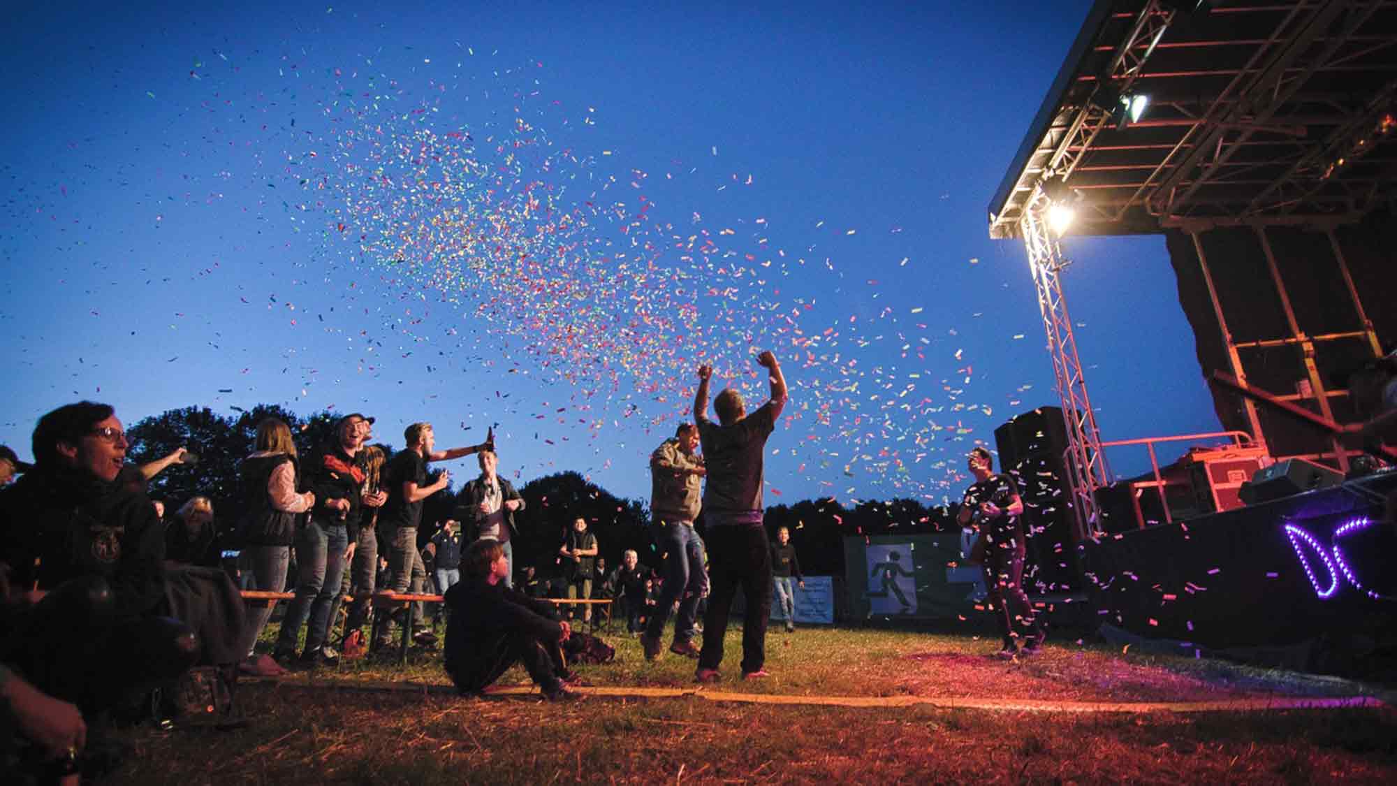 Fünf Jahre &raquo;Kraut und Rüben&laquo; Musikfestival – Jubiläum am Uhlenberg in Hembsen, 30. August 2025