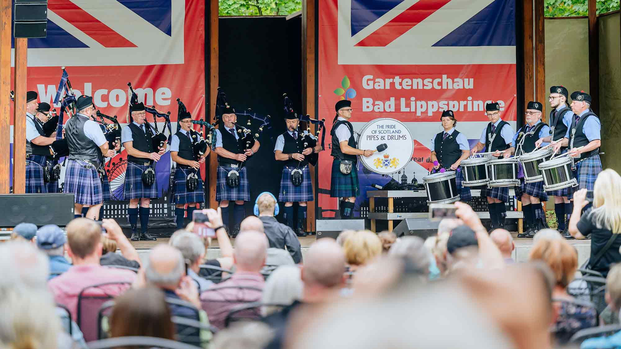 Neuer Rekord: Mehr als 9.000 Besucher beim British Weekend – Besucher und Akteure genossen die britische Lebensart in der Gartenschau Bad Lippspringe