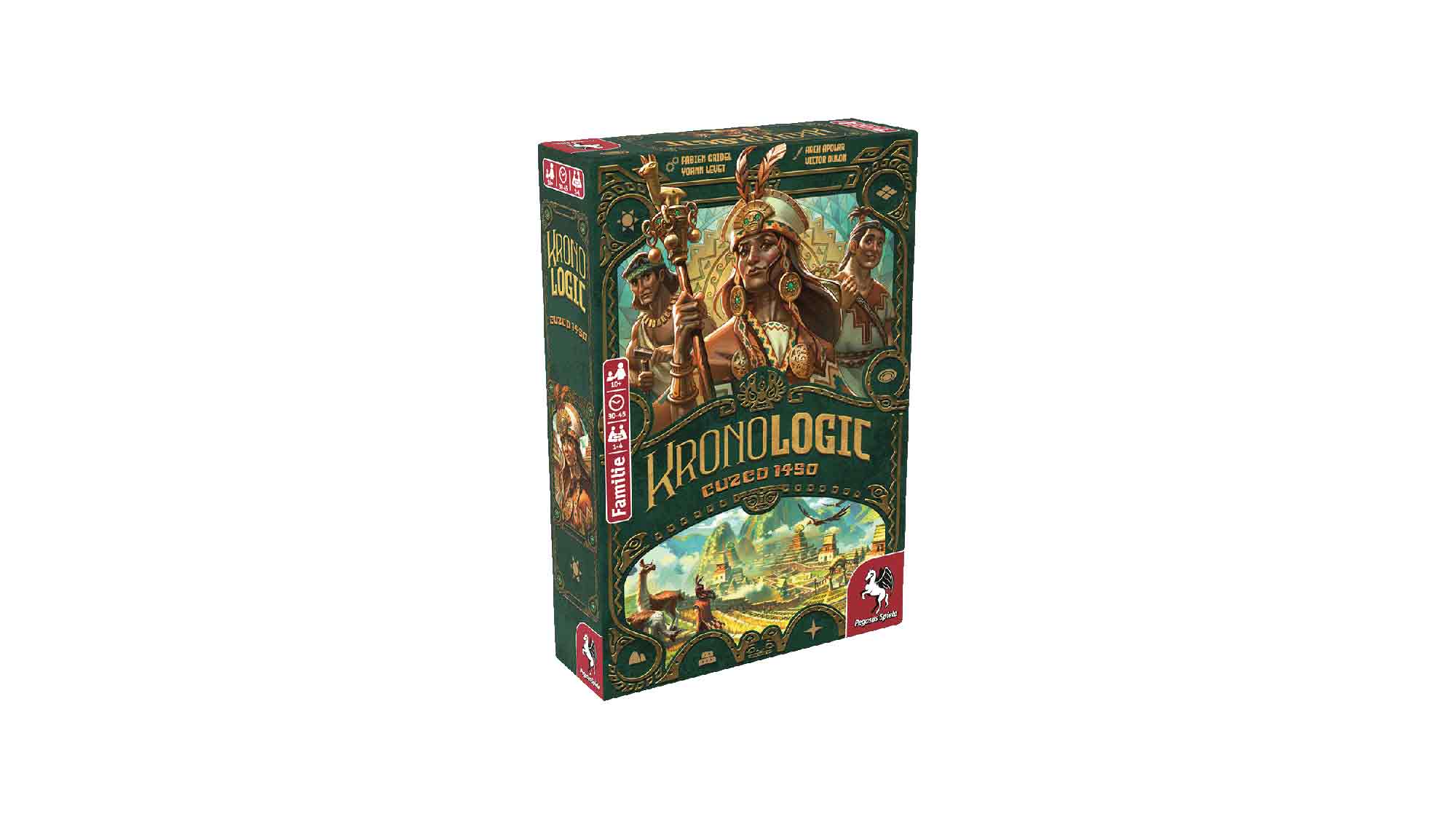 Spiele für Gütersloh: Mysterien im Reich der Inka – »Kronologic – Cuzco 1450« bei Pegasus Spiele erschienen Spiele für Gütersloh: Mysterien im Reich der Inka – »Kronologic – Cuzco 1450« bei Pegasus Spiele erschienen
