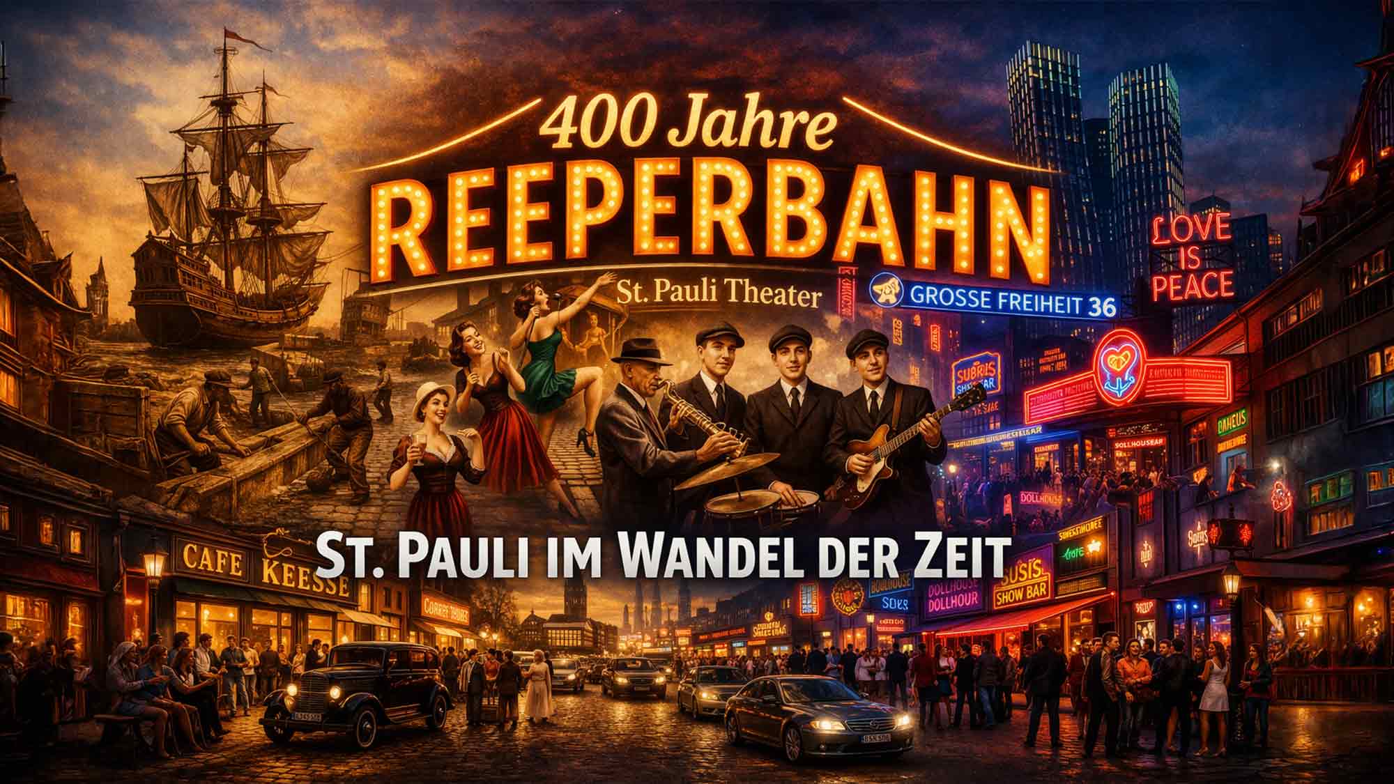 400 Jahre Reeperbahn: »Kiezjungs« starten Charity Stadtführung in Hamburg Sankt Pauli – Erlöse für »CaFée mit Herz« 400 Jahre Reeperbahn: »Kiezjungs« starten Charity Stadtführung in Hamburg Sankt Pauli – Erlöse für »CaFée mit Herz«