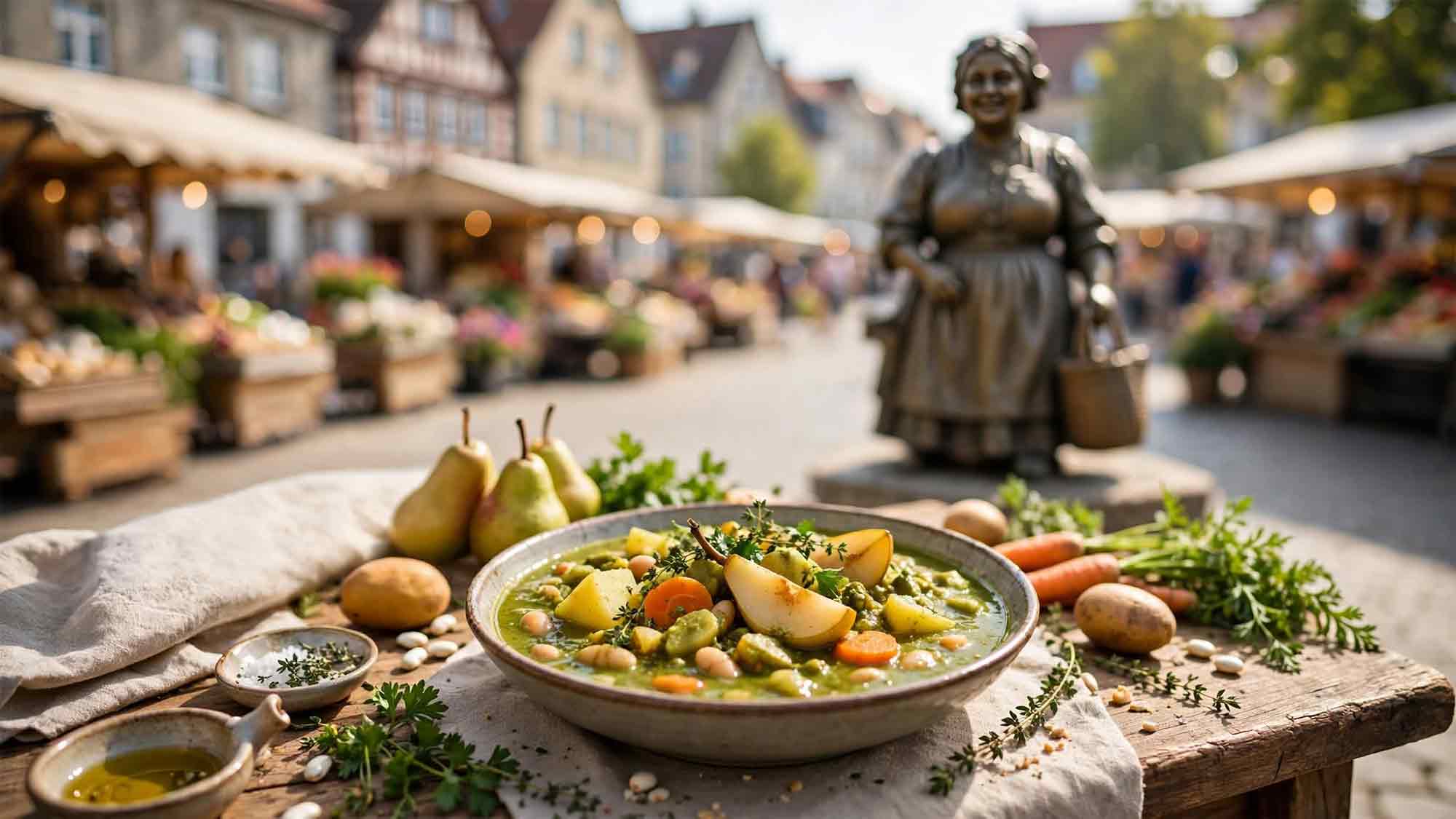 Rezept für Mariechens Veganes Detox Matcha Blindhuhn vom Gütersloher Wochenmarkt
