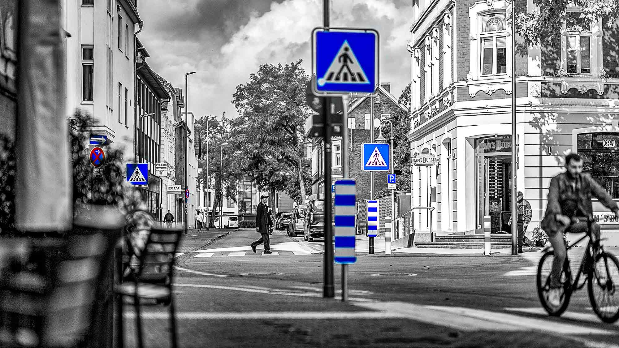 NOW Commons: Strengerstraße, Berliner Straße, Gütersloh