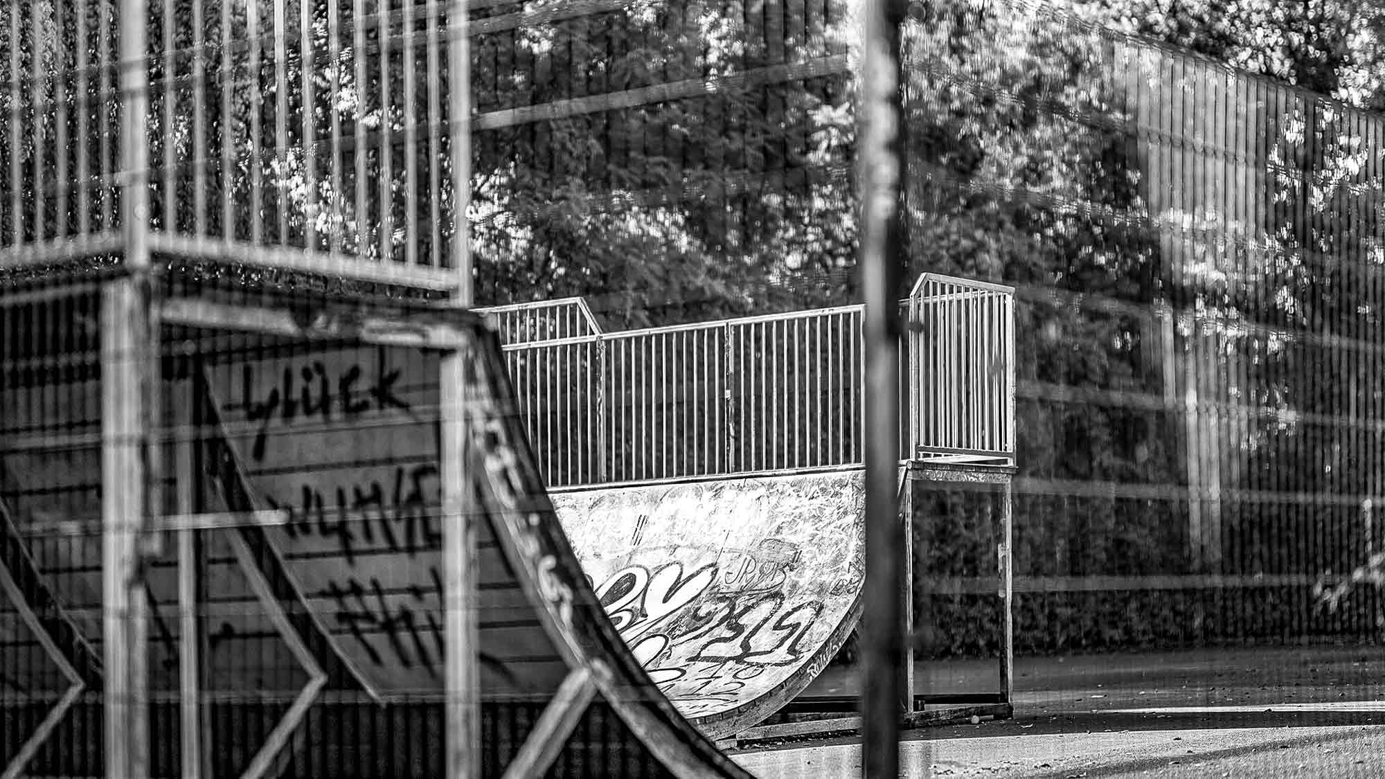 NOW Commons: Skatepark an der Weberei von Greve und Güth, Gütersloh