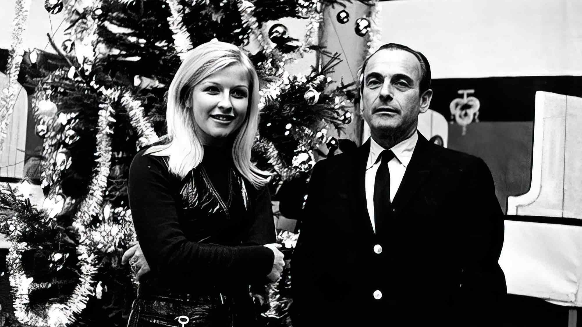 NOW Commons: Kosmetik Ikone Gardy Kleinemas und der Besitzer des Palace Hotels St. Moritz