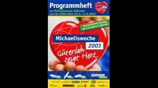 NOW Commons: Plakat Michaeliswoche Gütersloh 2003