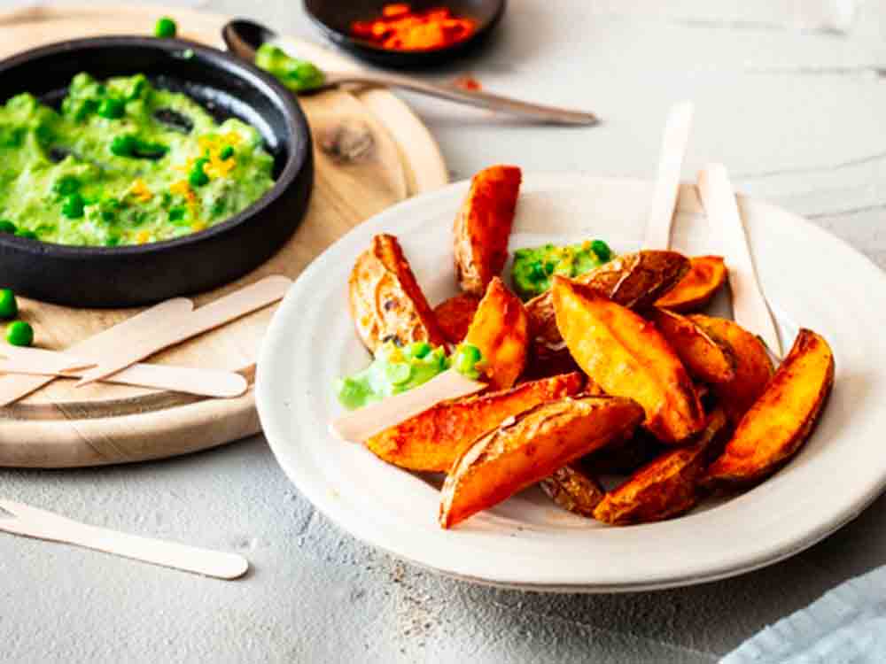 Essen für die Seele: Pommes frites machen glücklich! Rezept für selbstgemachte Kartoffelwedges