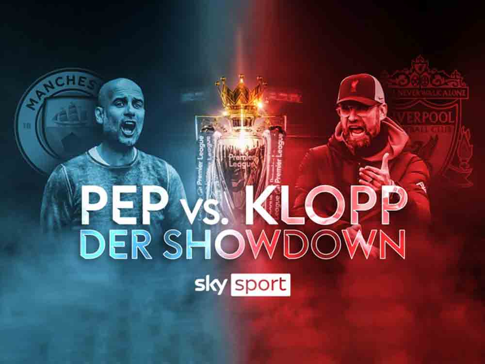 Pep vs. Klopp – das Gigantenduell im Spiel des Jahres um die Meisterschaft: Manchester City gegen den FC Liverpool am Sonntag live und exklusiv bei Sky Pep vs. Klopp – das Gigantenduell im Spiel des Jahres um die Meisterschaft: Manchester City gegen den FC Liverpool am Sonntag live und exklusiv bei Sky