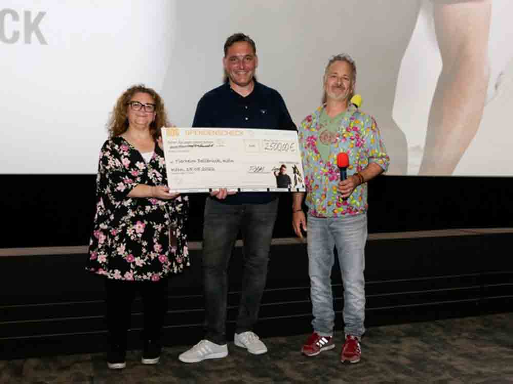 »Dog – das Glück hat vier Pfoten«, erfolgreiches Charity Screening für das Tierheim Dellbrück im Cinedom Köln »Dog – das Glück hat vier Pfoten«, erfolgreiches Charity Screening für das Tierheim Dellbrück im Cinedom Köln