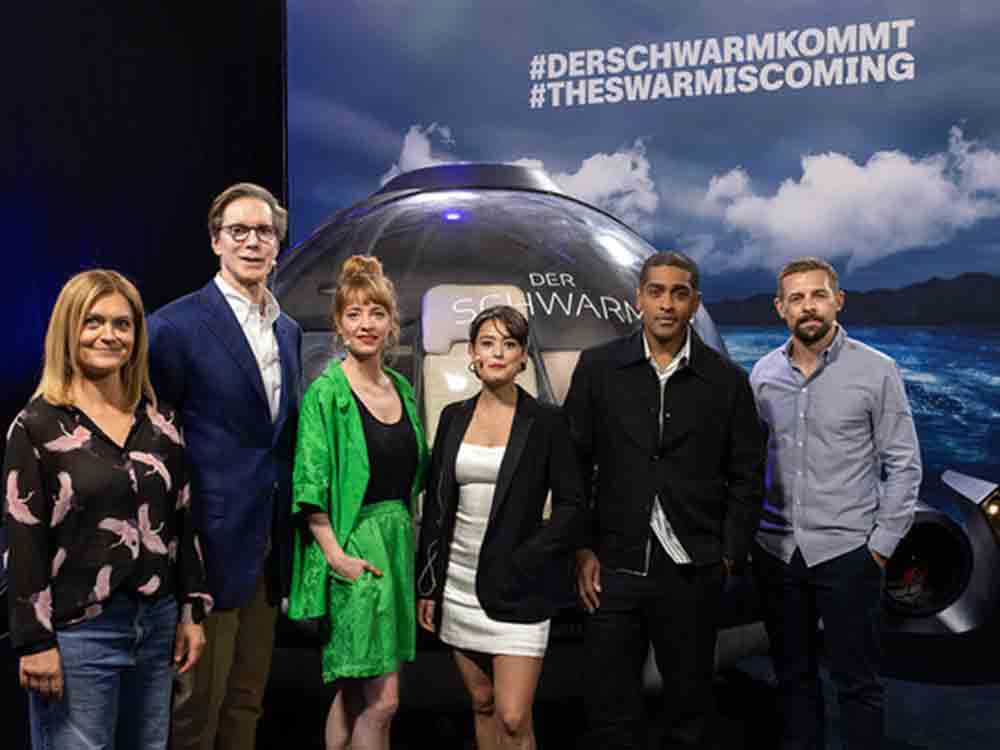 #DerSchwarmKommt, erste Einblicke in die internationale ZDF Bestseller Verfilmung zum »Welttag der Ozeane«