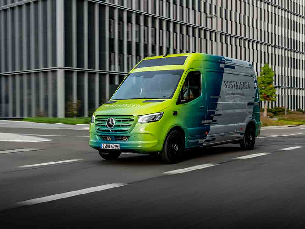Der weiterentwickelte Mercedes Benz Sustaineer, neue Innovationen für mehr Lebensqualität und Fahrsicherheit in Städten Der weiterentwickelte Mercedes Benz Sustaineer, neue Innovationen für mehr Lebensqualität und Fahrsicherheit in Städten
