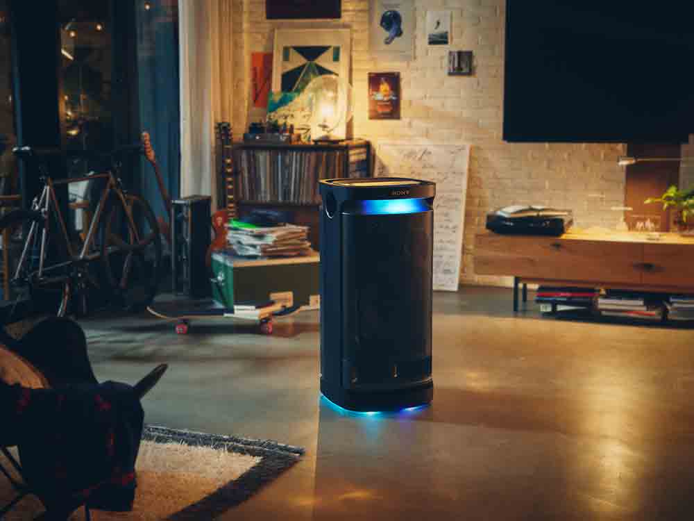 Live Life Loud, Sony präsentiert den neuen SRS XV900, den lautesten und leistungsstärksten kabellosen Party Lautsprecher der X Serie Live Life Loud, Sony präsentiert den neuen SRS XV900, den lautesten und leistungsstärksten kabellosen Party Lautsprecher der X Serie