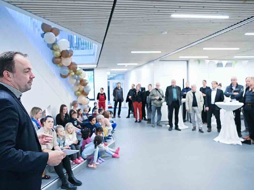 Kassel, Investition in die frühe Bildung, Kita Nordshausen nach 10 Monaten Bauzeit feierlich eröffnet Kassel, Investition in die frühe Bildung, Kita Nordshausen nach 10 Monaten Bauzeit feierlich eröffnet