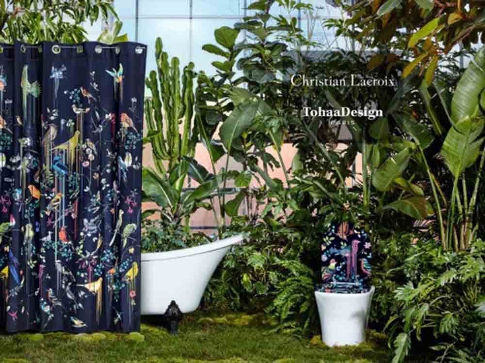Das Haute Couture WC: Tohaa Design und Maison Christian Lacroix kreieren die noble Birds Sinfonia Kollektion Das Haute Couture WC: Tohaa Design und Maison Christian Lacroix kreieren die noble Birds Sinfonia Kollektion