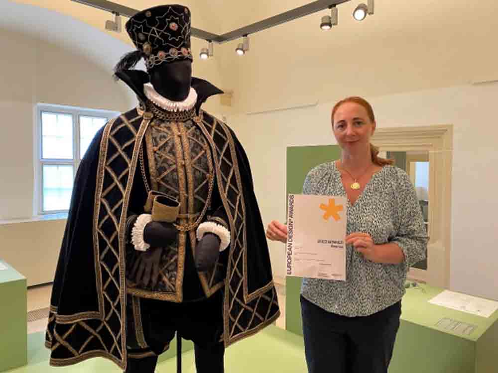 Jubiläumsausstellung zu Kurfürst August auf Schloss Augustusburg erhält begehrten European Design Award Jubiläumsausstellung zu Kurfürst August auf Schloss Augustusburg erhält begehrten European Design Award