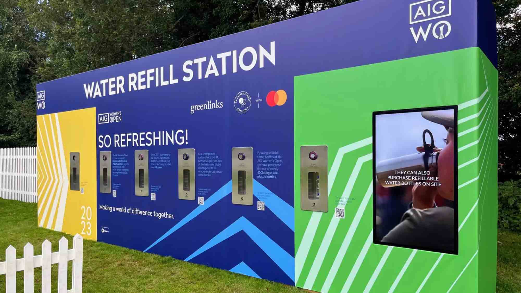 What do the world’s top women professional golfers, an English singer-songwriter sensation, and unmatched planet-friendly water stations have in common? What do the world’s top women professional golfers, an English singer-songwriter sensation, and unmatched planet-friendly water stations have in common?
