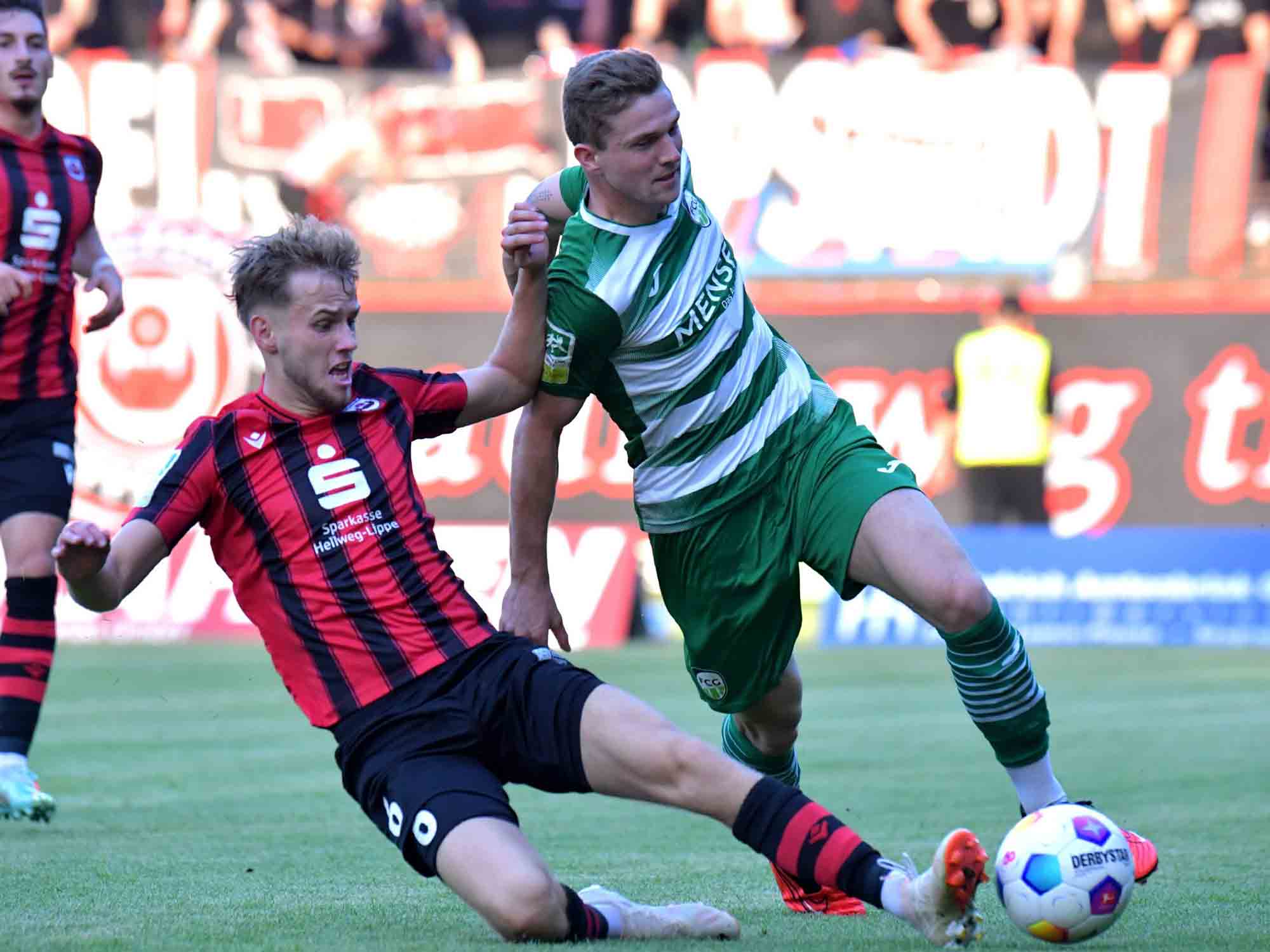 Westfalenpokalspiel des FC Gütersloh beim SV Lippstadt 08 vorverlegt, 29. August 2023
