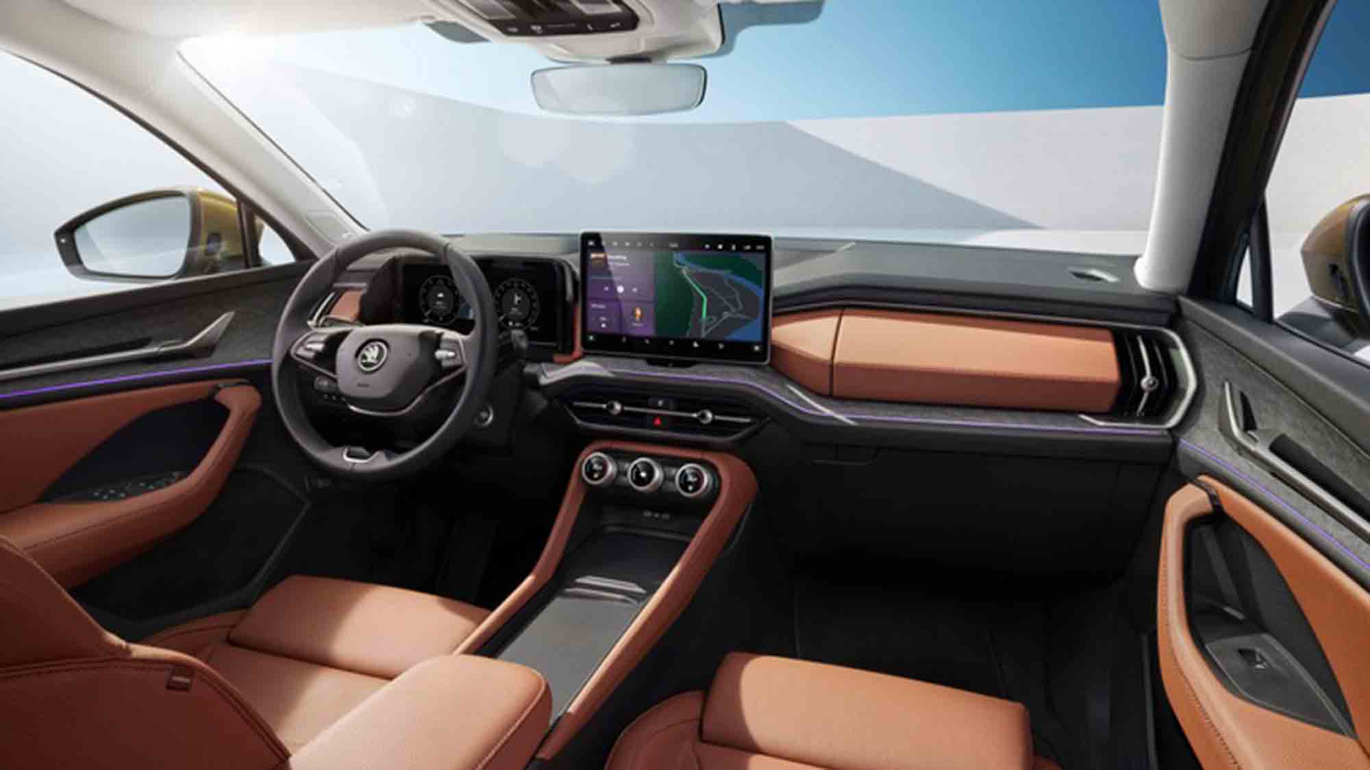 Mehr Platz, mehr Komfort, mehr Bedienfreundlichkeit: Škoda präsentiert Innenraum Highlights der neuen Generationen von Kodiaq und Superb Mehr Platz, mehr Komfort, mehr Bedienfreundlichkeit: Škoda präsentiert Innenraum Highlights der neuen Generationen von Kodiaq und Superb