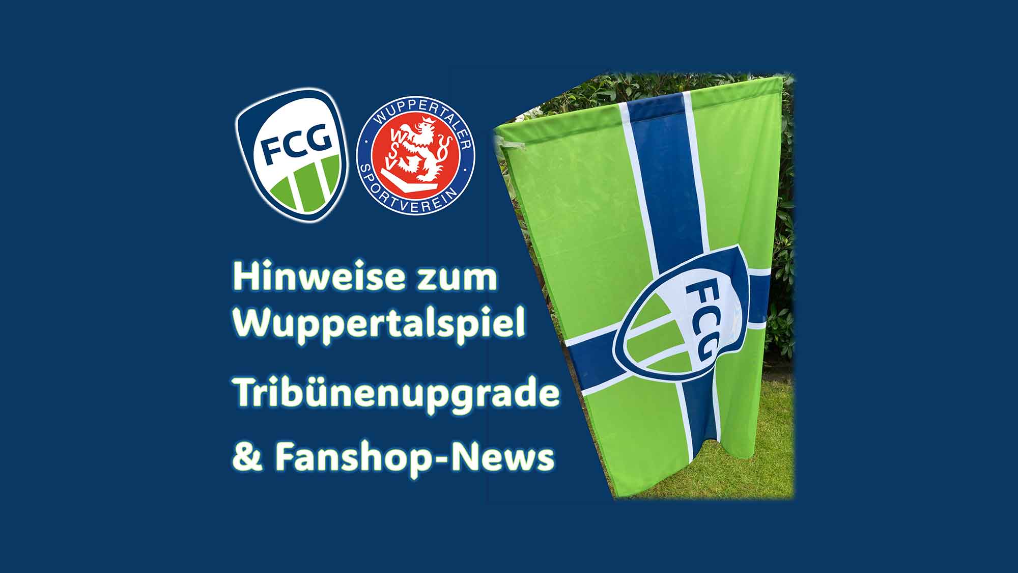 FC Gütersloh: Hinweise des FCG zum Wuppertal Spiel, Tribünenupgrade und Fanshop News FC Gütersloh: Hinweise des FCG zum Wuppertal Spiel, Tribünenupgrade und Fanshop News