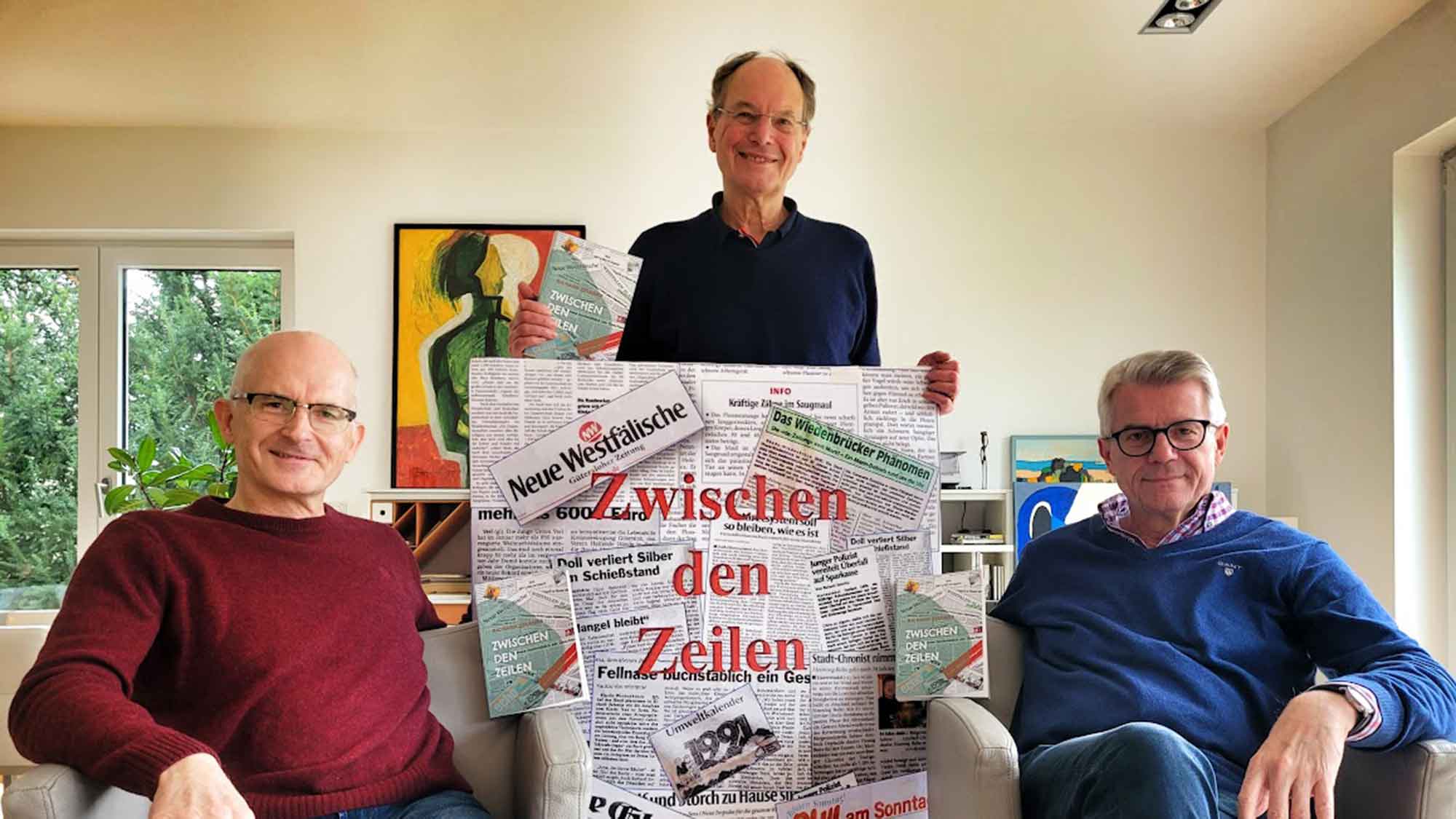 Aus dem Alltag eines Lokalreporters: Richard Zelenka aus Rheda Wiedenbrück legt sein neues Buch &raquo;Zwischen den Zeilen&laquo; vor
