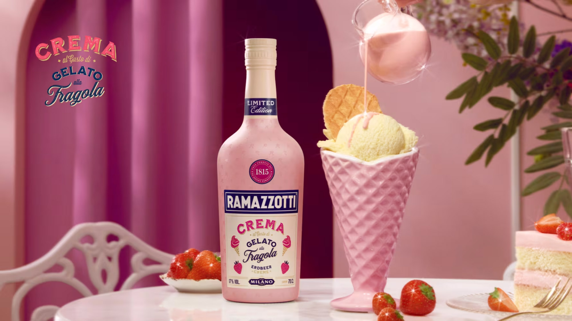 Rezepte für Gütersloh: Sommerfeeling im Handumdrehen mit Ramazzotti Crema Gelato alla Fragola Rezepte für Gütersloh: Sommerfeeling im Handumdrehen mit Ramazzotti Crema Gelato alla Fragola