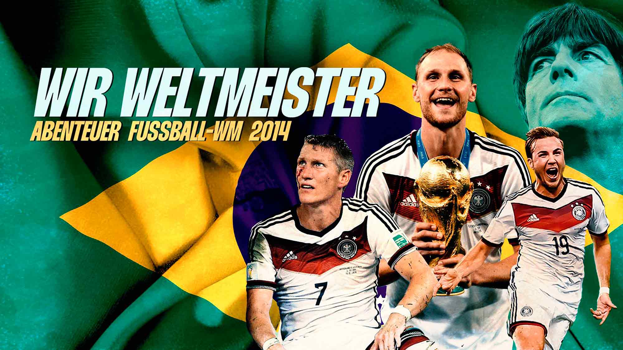 »Wir Weltmeister«: 10 Jahre nach dem deutschen Titelgewinn blickt die ARD mit einer Doku Serie und einem Podcast auf die Fußball WM 2014 zurück »Wir Weltmeister«: 10 Jahre nach dem deutschen Titelgewinn blickt die ARD mit einer Doku Serie und einem Podcast auf die Fußball WM 2014 zurück