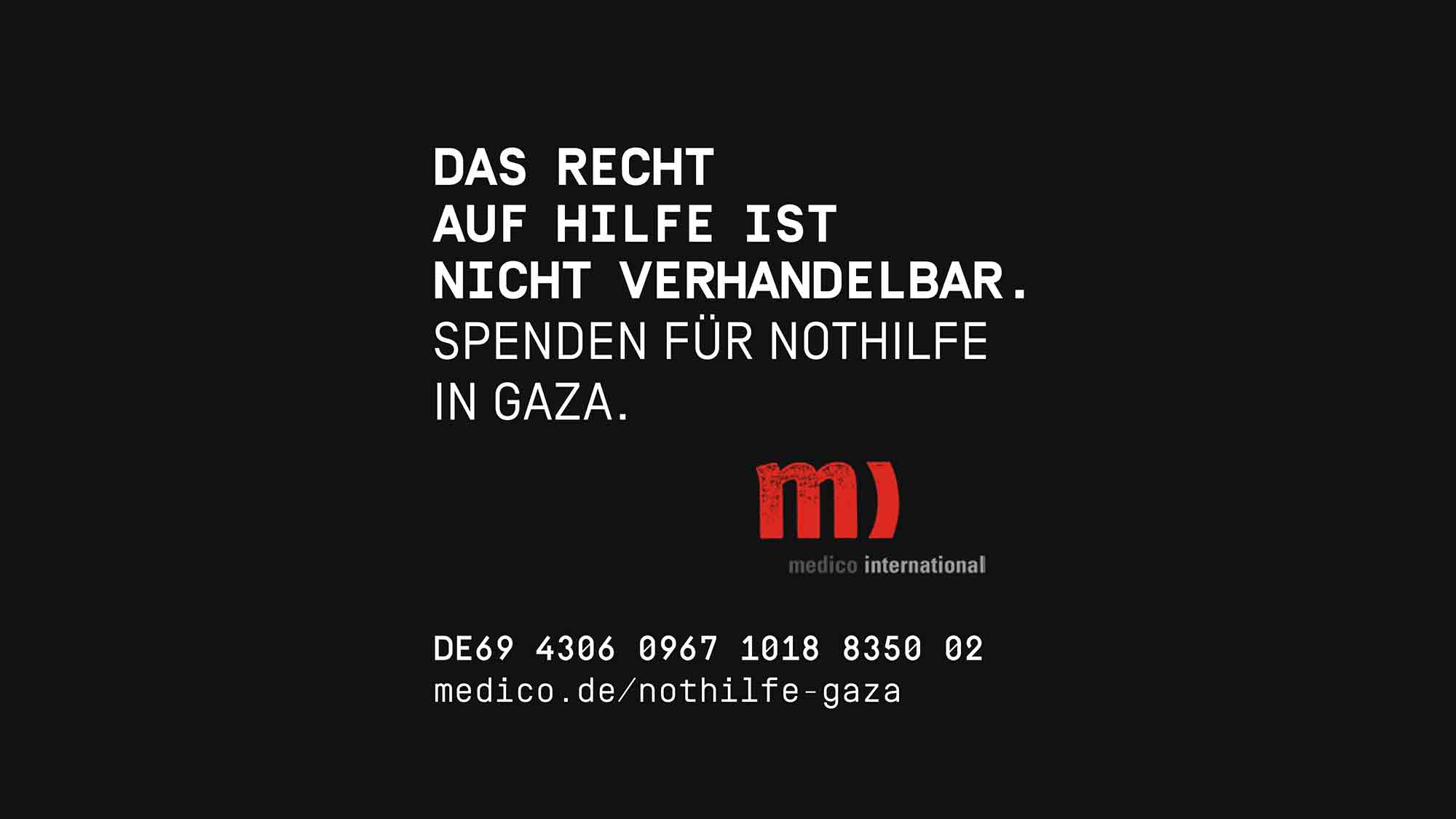 Medico International begrüßt das Ersuchen auf Ausstellung internationaler Haftbefehle gegen Mitglieder der Hamas und der israelischen Regierung Medico International begrüßt das Ersuchen auf Ausstellung internationaler Haftbefehle gegen Mitglieder der Hamas und der israelischen Regierung
