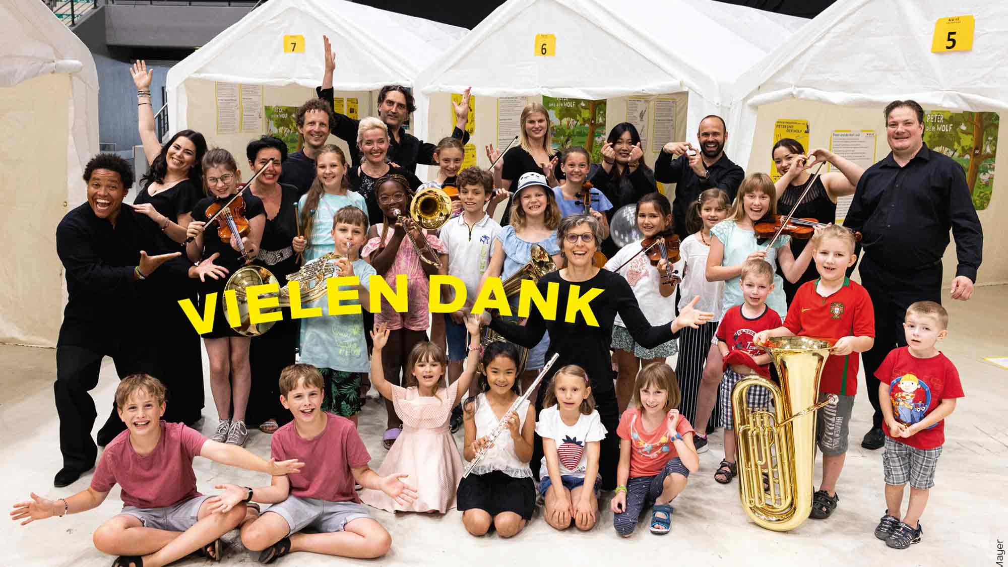 Zum Auftakt der Kinderfestspielwoche gute Neuigkeiten für Musikvermittlungsprojekte der Philharmonie Salzburg Zum Auftakt der Kinderfestspielwoche gute Neuigkeiten für Musikvermittlungsprojekte der Philharmonie Salzburg