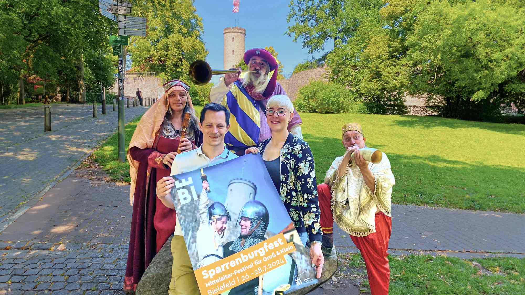 Abtauchen ins #Mittelalter: Bielefelder #Sparrenburgfest lockt vom 26. bis 28. Juli 2024 zum Wahrzeichen der Stadt
