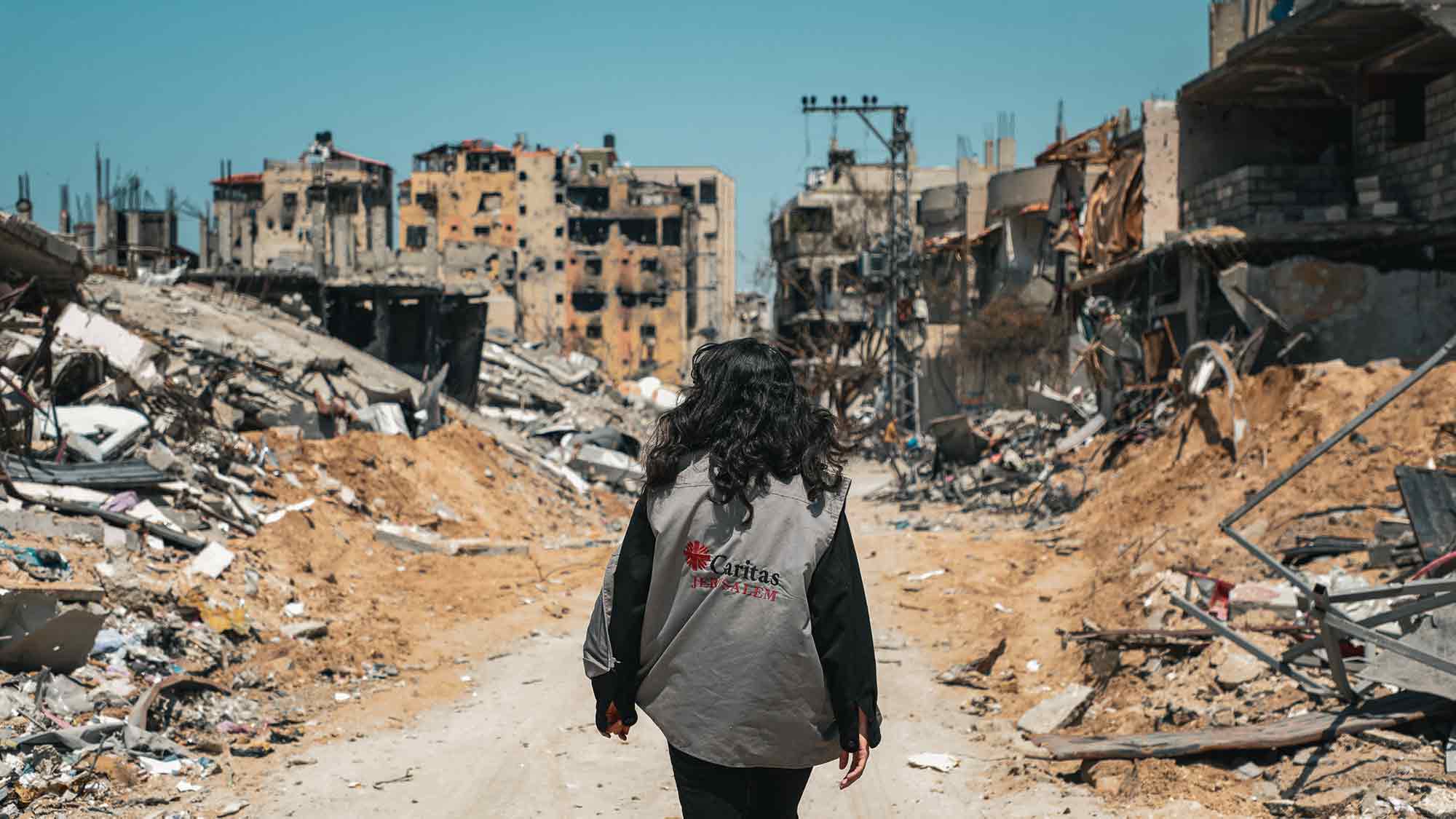 Caritas international: »Helfer immer öfter im Kreuzfeuer«, #Gaza »tödlichster Ort für Helfer« Caritas international: »Helfer immer öfter im Kreuzfeuer«, #Gaza »tödlichster Ort für Helfer«
