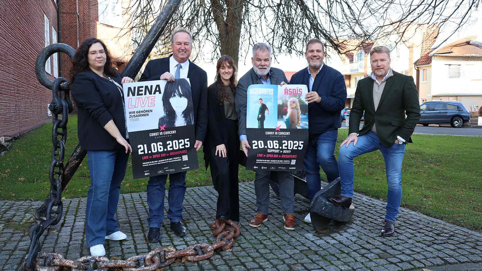 »Coast in Concert«: NDR 2 präsentiert Weltklasse Stars wie Nena und Nico Santos bei Open Air Premiere in Cuxhaven »Coast in Concert«: NDR 2 präsentiert Weltklasse Stars wie Nena und Nico Santos bei Open Air Premiere in Cuxhaven